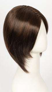 Color 6/33 Raspberry Twist=Brown & Dark Red Blend