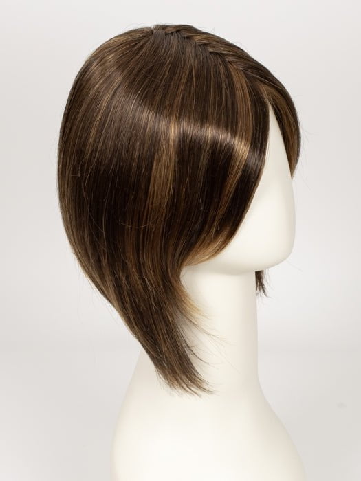 6F27 CARAMEL RIBBON | Natural Gold Brown with Medium Red-Gold Blonde Highlights and Tips