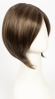 8RH14 HOT COCOA | Medium Brown with 33% Light Natural Ash Blonde Highlights