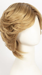14/26S10 | Light Gold Blonde and Medium Red-Gold Blonde Blend, Shaded with Light Brown