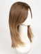 B8-27/30RO | Medium Natural Brown Roots to Midlengths, Medium Red-Gold Blonde Midlengths to Ends