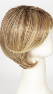 14/26S10 | Light Gold Blonde and Medium Red-Gold Blonde Blend, Shaded with Light Brown