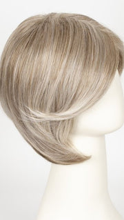 101F48T - Martini - Pearl White Front, Lt Brown w/ 75% Grey w/ Pearl White Tips Nape
