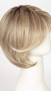 12FS8 - Shaded Praline - Golden Brown/Warm Platinum Blonde/Platinum Blonde Blend, Shaded w/ Med Brown