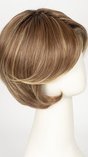 FS26/31S6 - Salted Caramel - Medium Natural Red Brown with Red Gold Blonde Bold Highlights, Shaded with Brown
