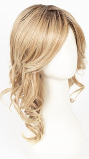 27T613S8  | Medium Red-Gold Blonde and Light Gold Blond Blend with Tips, Shaded with Dark Gold Brown