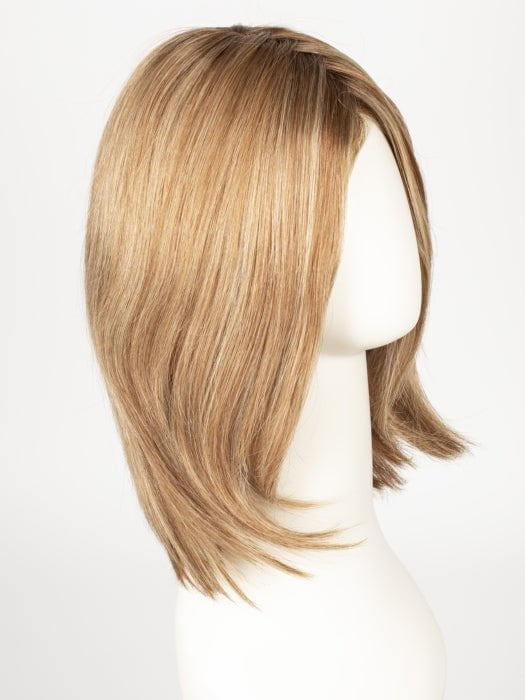 FS26/31S6 SALTED CARAMEL | Medium Natural Red Brown with Medium Red Gold Blonde Bold Highlights, Shaded with Brown