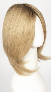 14/26S10 | Light Gold Blonde and Medium Red-Gold Blonde Blend, Shaded with Light Brown