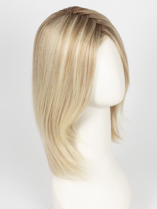 FS17/101S18 PALM SPRINGS BLONDE | Light Ash Blonde with Pure White Natural Violet Bold Highlights, Shaded with Dark Natural Ash Blonde