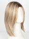 101/88/27S8 CATALINA BLONDE | Pale blonde with Pure White Natural Violet halo highlights, shaded medium brown 