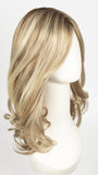  12FS8 | Light Gold Brown, Light Natural Gold Blonde and Pale Natural Gold-Blonde Blend, Shaded with Medium Brown