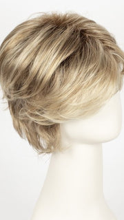 12FS12 MALIBU BLONDE | Light Gold Brown, Light Natural Gold Blonde, and Pale Natural Gold-Blonde Blend, Shaded with Light Gold Brown