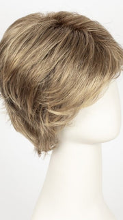 24BT18S8 | Medium Natural Ash and Light Natural Gold Blonde Blend, Shaded with Medium Brown