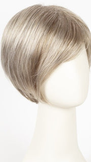 101F48T | Soft White Front, Light Brown with 75% Grey Blend with Soft White Tips