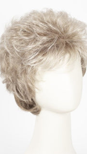 101F48T | Soft White Front, Light Brown with 75% Grey Blend with Soft White Tips