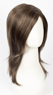 8RH14 HOT COCOA  | Medium Brown with 33% Medium Natural Blonde Highlights