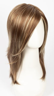 FS26/31 | Medium Red-Gold Brown and Light Gold Blonde Blend with Light Gold Blonde Bold Highlights
