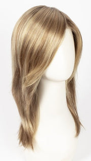 14/26S10 | Light Gold Blonde and Medium Red-Gold Blonde Blend, Shaded with Light Brown