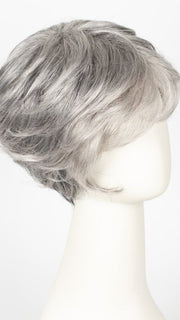 92 CHUNKY MONKEY | Pure White with 5% Medium Brown Front, Grey with 30% Medium Brown Middle, Dark Brown with 65% Grey Nape