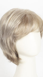 101F48T - Martini - Pearl White Front, Lt Brown w/ 75% Grey w/ Pearl White Tips Nape