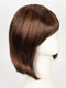 131T4S4 | Dark Brown and Medium Red Blend with Medium Red Tips, Shaded with Dark Brown