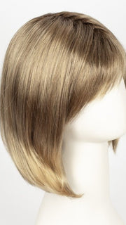 24BT18S8 | Medium Natural Ash Blonde and Light Natural Gold Blonde Blend, Shaded with Medium Brown