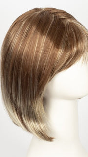 FS26/31S6 SALTED CARAMEL | Medium Natural Red Brown with Red Gold Blonde Bold Highlights, Shaded with Brown