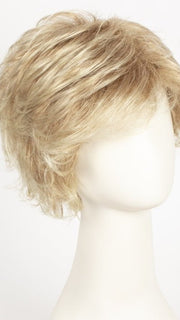27T613F | Medium Red-Gold Blonde and Pale Nat Gold Blonde Blend with Pale Tips and Medium Red-Gold Blonde Nape