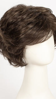 6RH12 | Dark Brown with 33% Light Gold Brown Highlights