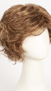 FS27  | Medium Red-Gold Brown and Light Red-Gold Blonde Blend with Light Red-Gold Blonde Bold Highlights