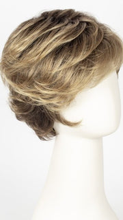 10/26TTS4 | Medium Gold Blonde Blend with Light Gold Blonde Tips, Shaded with Dark Brown