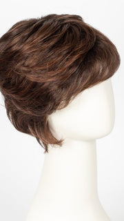 131T4S4 | Dark Brown and Medium Red Blend with Medium Red Tips, Shaded with Dark Brown