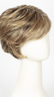 24BT18S8 | Medium Natural Ash and Light Natural Gold Blonde Blend, Shaded with Medium Brown