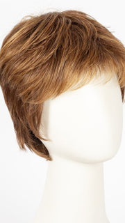 Color R3025S+ = Glazed Cinnamon: Medium Reddish Brown w/Ginger Highlights