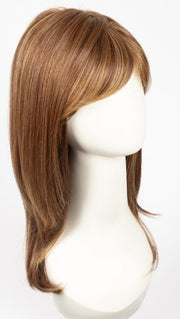 R3025S GLAZED CINNAMON |  Medium Reddish brown with Ginger highlights on top