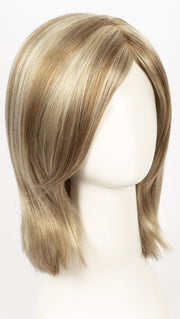 CREAMY TOFFEE R | Rooted Dark Blonde Evenly Blended with Light Platinum Blonde and Light Honey Blonde
