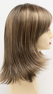TOASTED SESAME | Medium Brown roots with overall Warm Cinnamon base and Golden Blonde hightlights