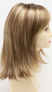 GOLDEN NUTMEG | Medium Brown roots with overall Warm Cinnamon base and Golden Blonde hightlights