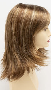CREAMED COFFEE | Medium Brown roots and base with Cinnamon and Golden Blonde highlights