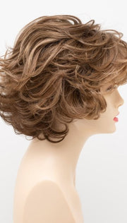 TOASTED SESAME |  Medium Brown roots with overall Warm Cinnamon base and Golden Blonde hightlights