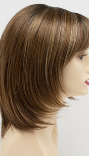 CREAMED COFFEE | Medium Brown roots and base with Cinnamon and Golden Blonde highlights