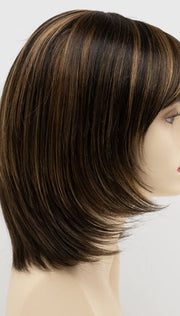 CHOCOLATE CARAMEL | Medium Brown with Soft Red and Blonde highlights