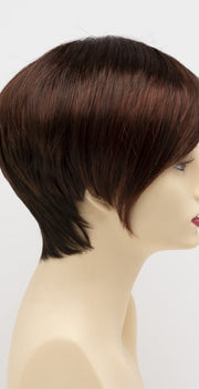 CHOCOLATE CHERRY | Dark Brown roots with overall Medium Brown base with Deep Red highlights