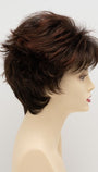CHOCOLATE CHERRY | Dark Brown roots with overall Medium Brown base with Deep Red highlights