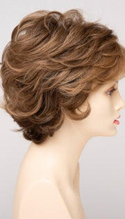TOASTED SESAME | Medium Brown roots with overall Warm Cinnamon base and Golden Blonde hightlights