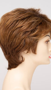 GOLDEN NUTMEG | Medium Brown roots with overall Warm Cinnamon base and Golden Blonde hightlights