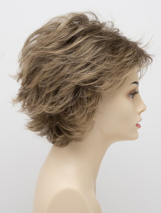 24/18 FROSTED | Light Brown with Wheat Blonde blended highlights