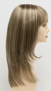 GINGER CREAM | Dark Beige Blonde underneath highlighted on top with Light Beige Blonde