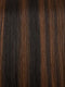 FS4/33/30A - Midnight Cocoa - Dark Brown, Medium Red, Medium Natural Red Blonde/Brown Blend with Medium Natural Red Blonde/Brown Blend Bold Highlights