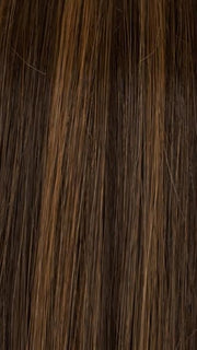 6F27 CARAMEL RIBBON | Brown with Strawberry Blonde Highlights